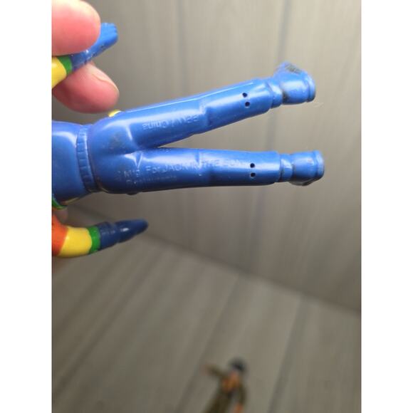 Vtg Jack Bendable Figures Jack in the Box Restaurant Lot of 2 Clowns Burgers - Picture 6 of 7